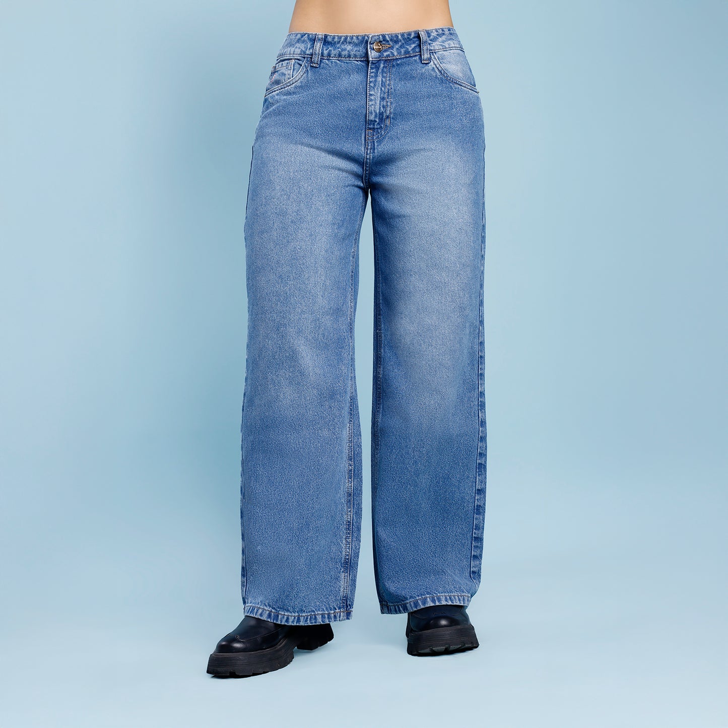 Pantalón Dama Hande Wide Leg