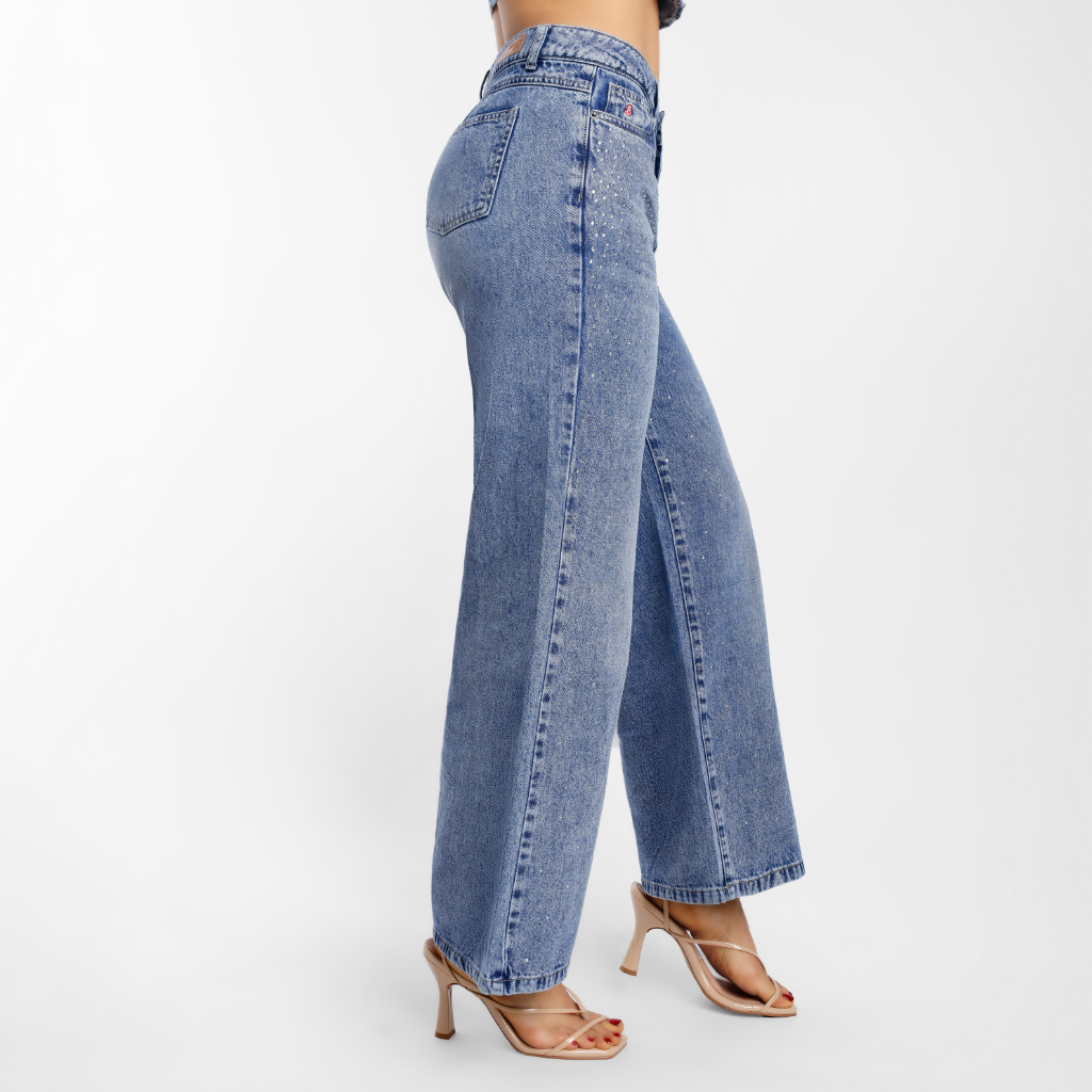 Pantalón Marisol Wide Leg a la Cadera