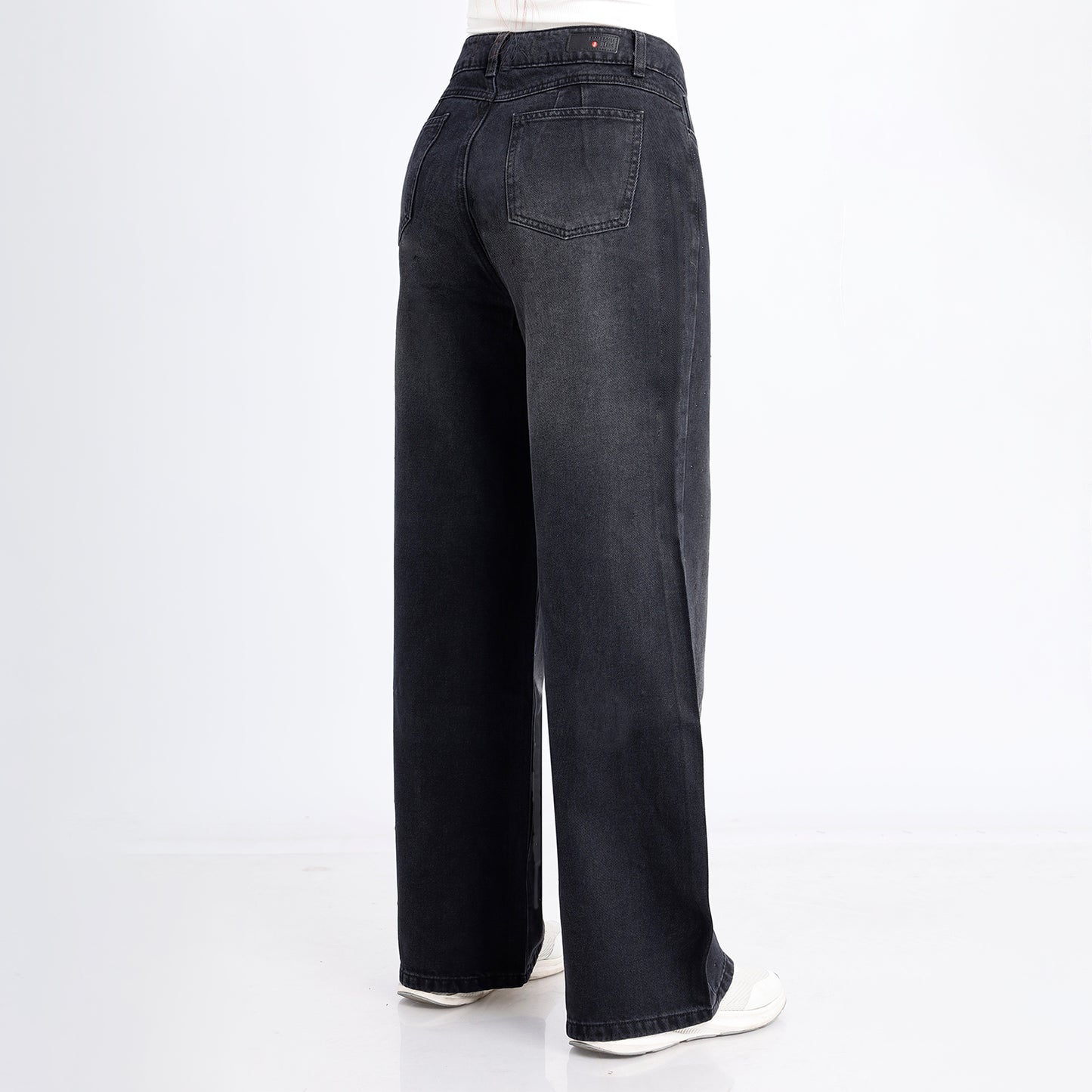 Pantalón Dama Marisol Wide Leg Cadera Carbón (Stone) Focalizado