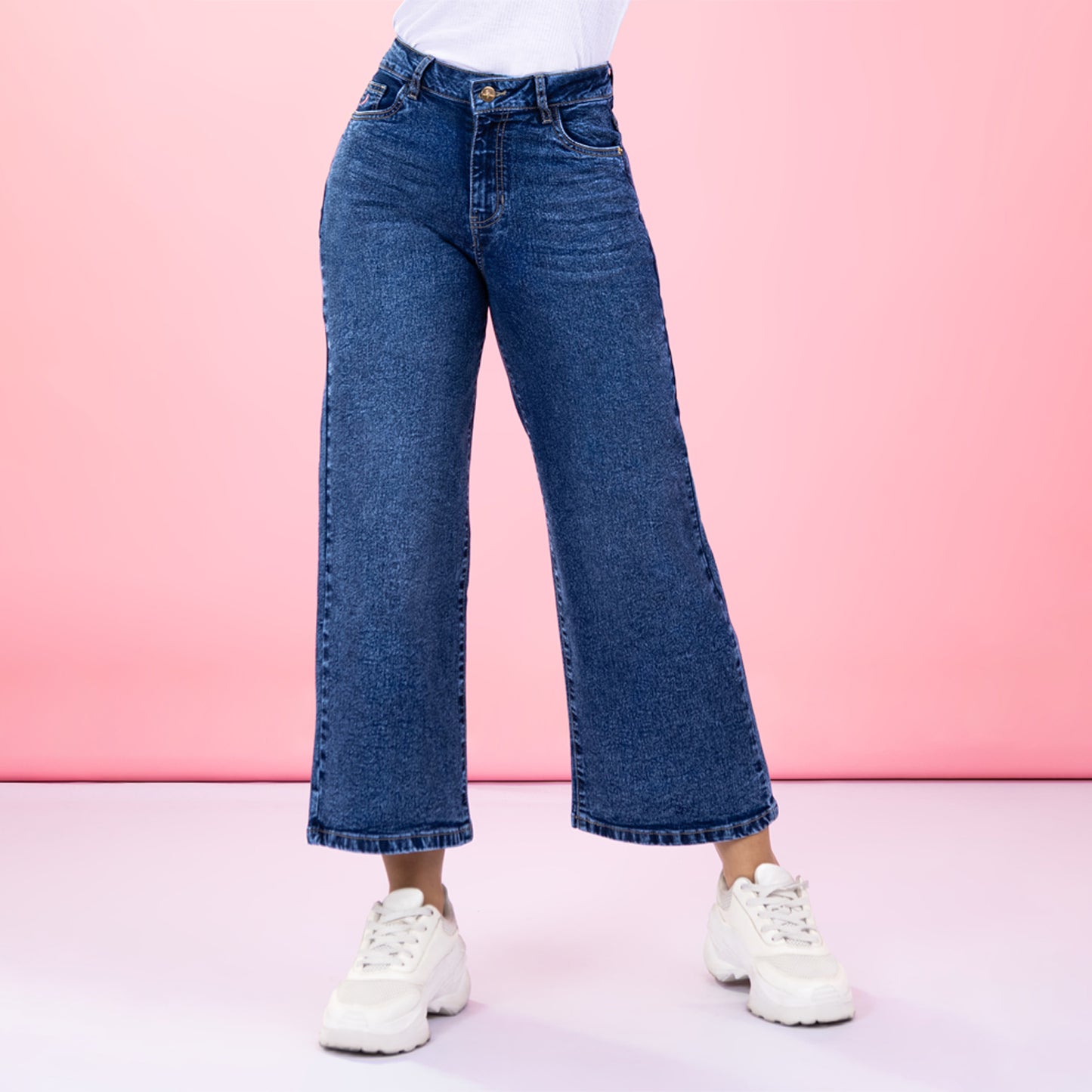 Jean Culotte Cintura Pepper