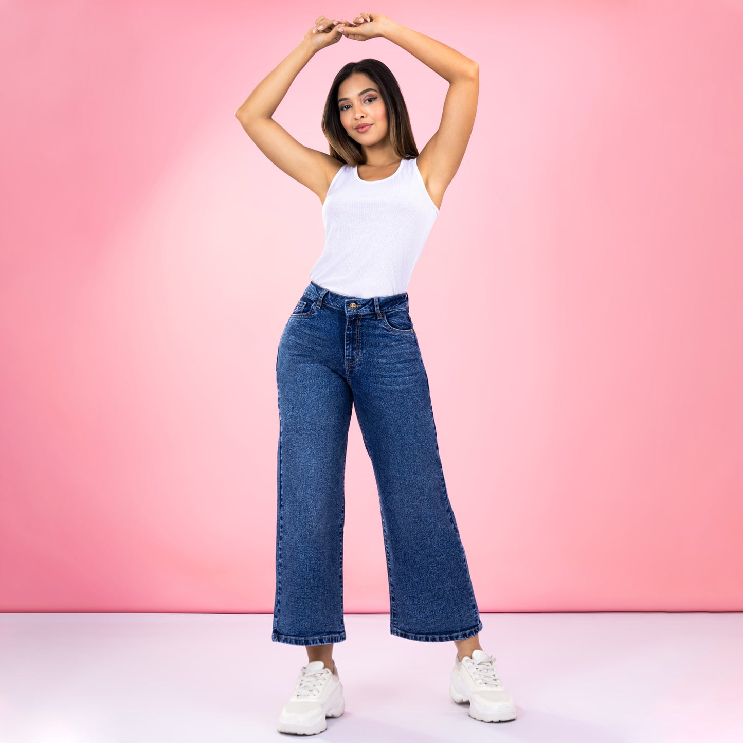 Jean Culotte Cintura Pepper