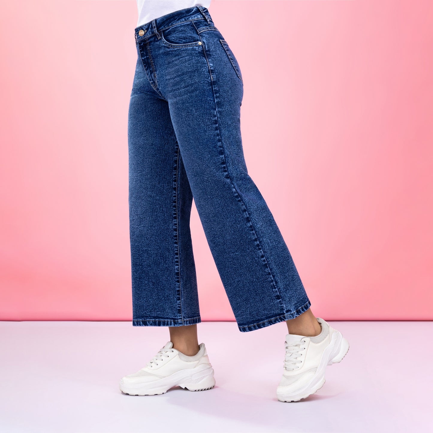 Jean Culotte Cintura Pepper