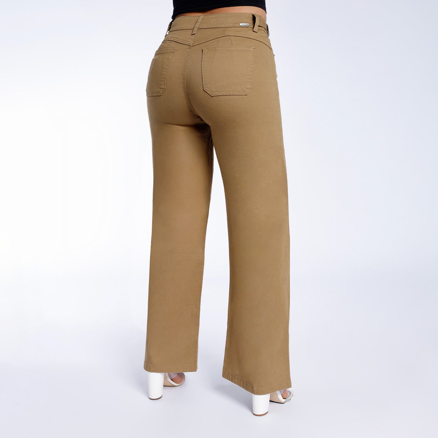 Pantalón Brianna Cintura Wide Leg