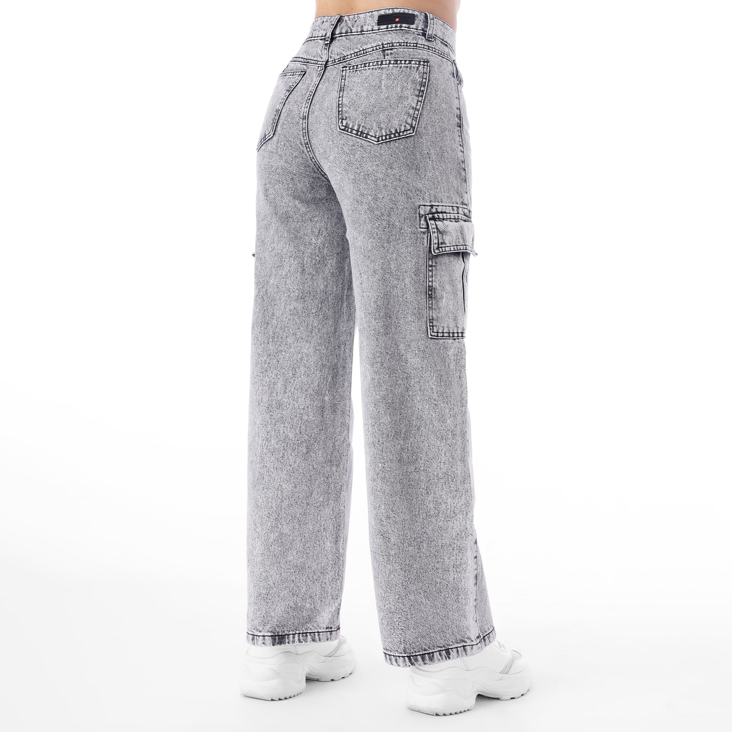 Jean Palazzo Cargo Stone Frost.