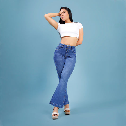 Pantalón Dama Chantal Cintura Flare