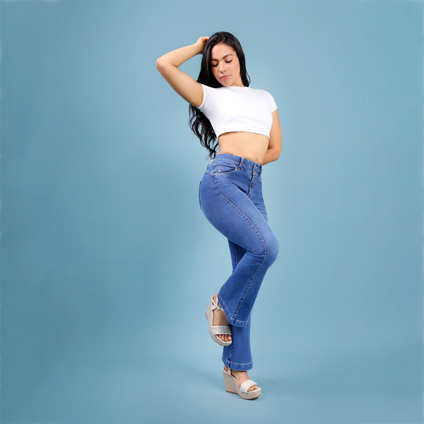 Pantalón Dama Chantal Cintura Flare