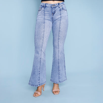 Pantalón Dama Ayllin Flare a la Cadera