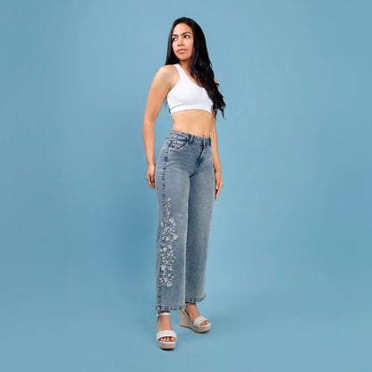 Pantalón Dama Julieta Cintura Palazzo