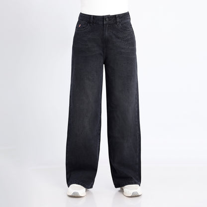 Pantalón Dama Marisol Wide Leg Cadera Carbón (Stone) Focalizado