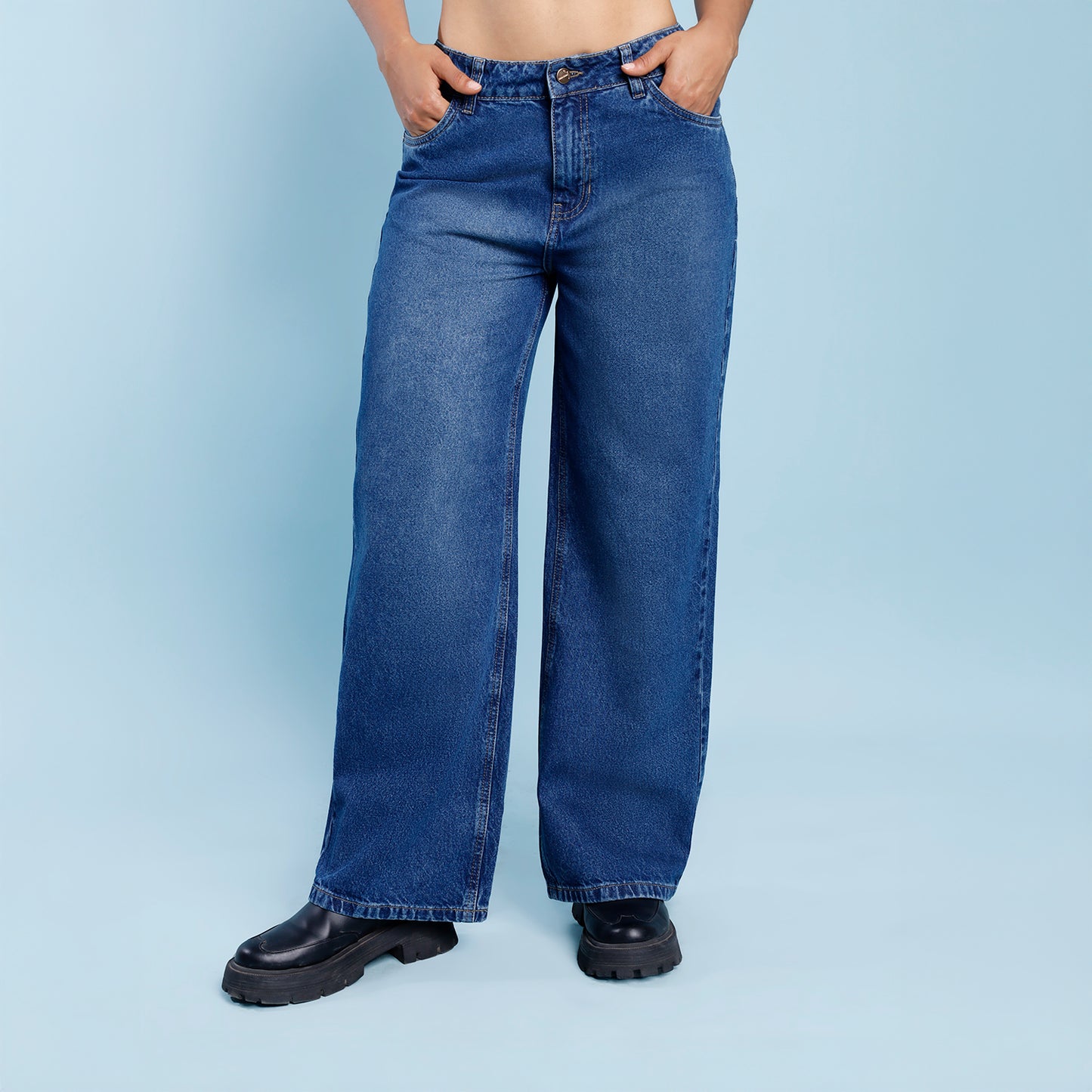 Pantalón Dama Hande Wide Leg