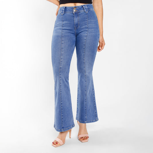 Pantalón Dama Ivett Cintura Flare