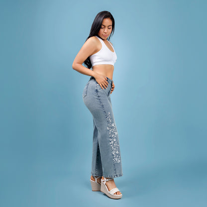 Pantalón Dama Julieta Cintura Palazzo