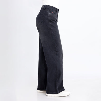 Pantalón Dama Marisol Wide Leg Cadera Carbón (Stone) Focalizado