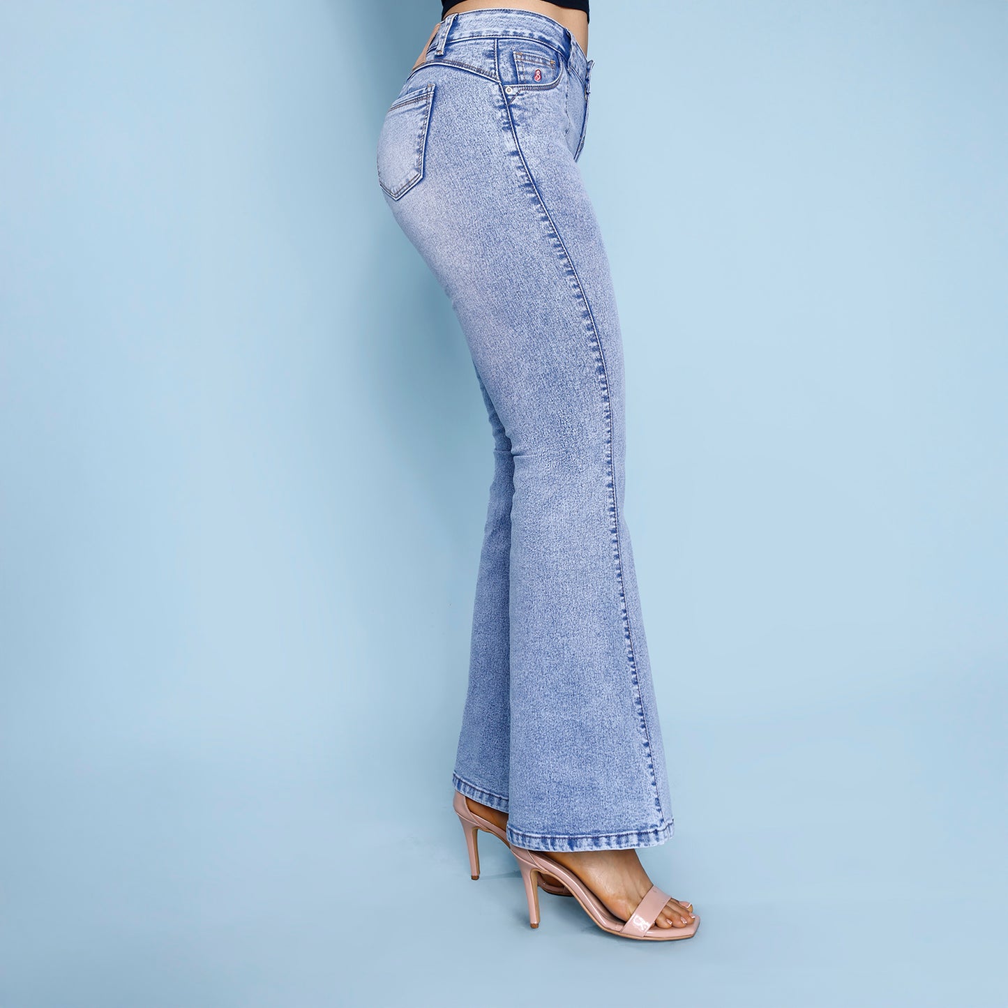 Pantalón Dama Ayllin Flare a la Cadera