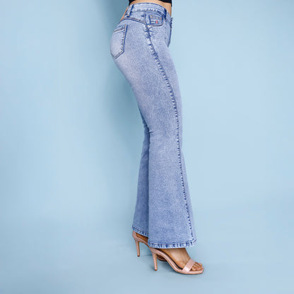 Pantalón Dama Ayllin Flare a la Cadera