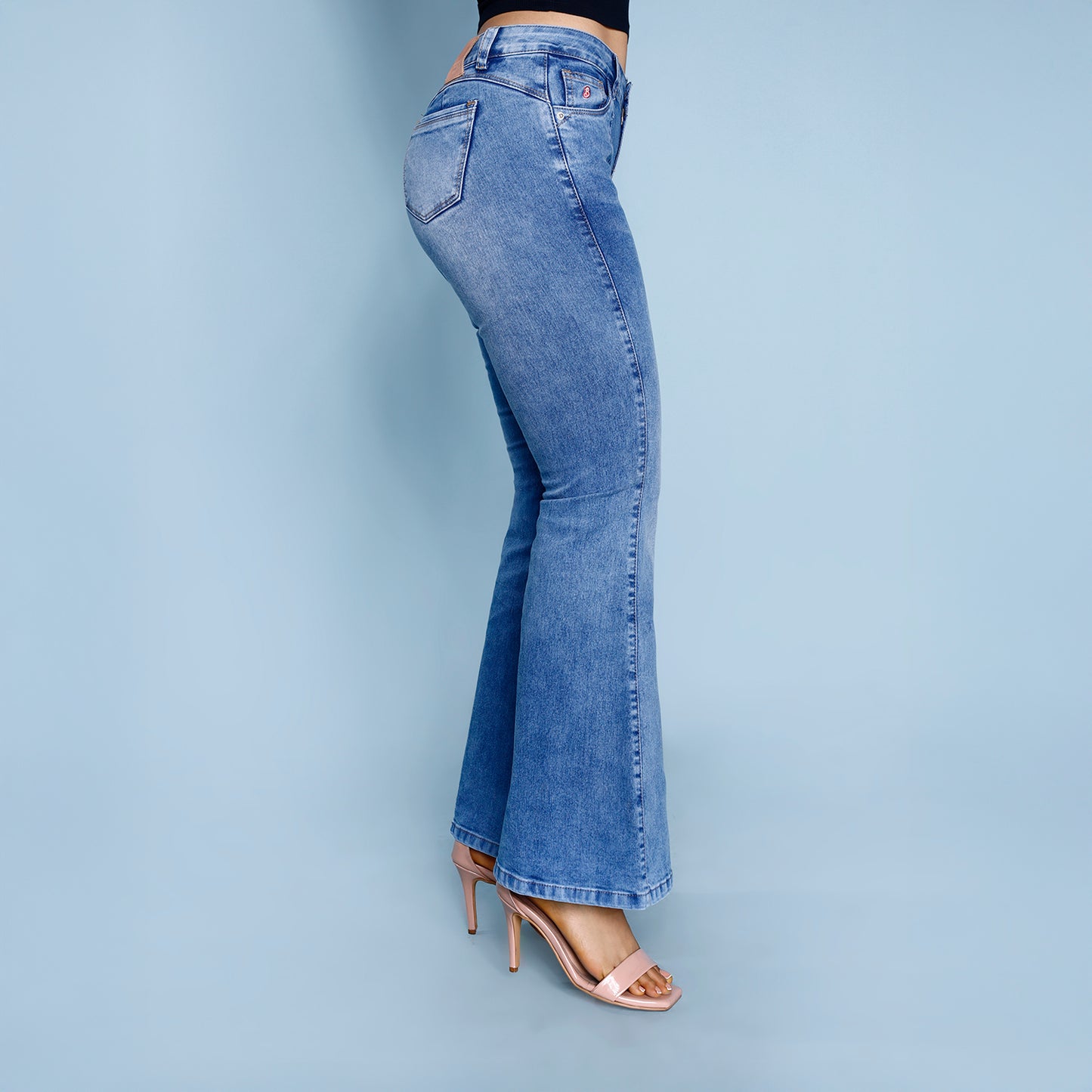 Pantalón Dama Ayllin Flare a la Cadera