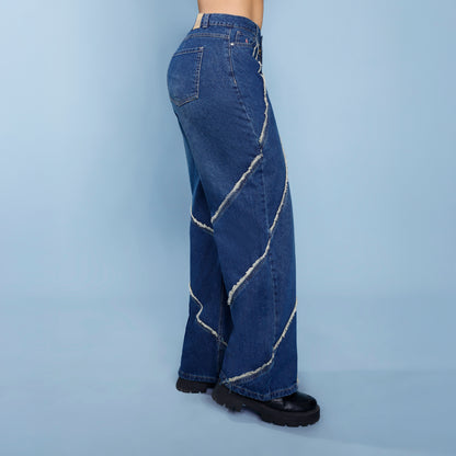 Pantalón Dama Lilith Cintura Wide Leg