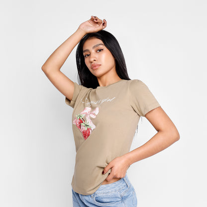 Polo Básico Slim con Estampado