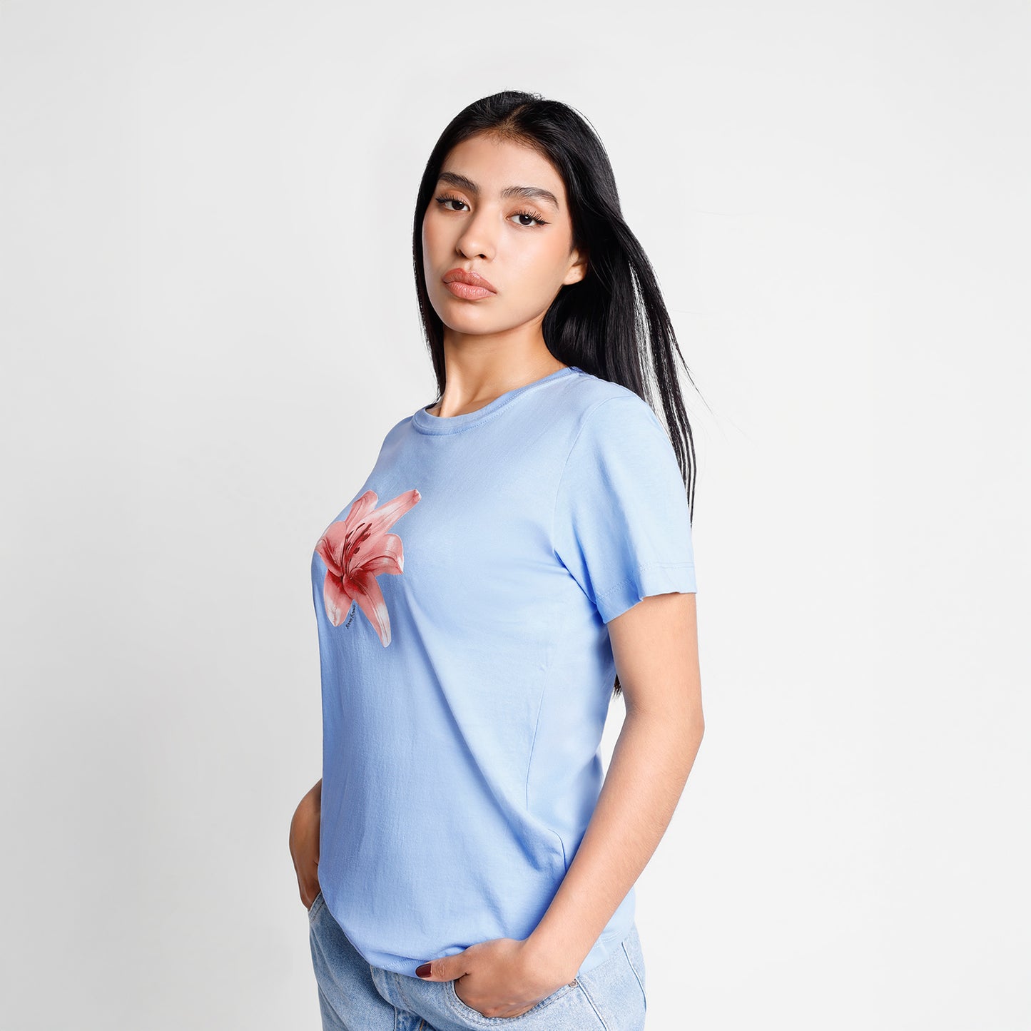 Polo Básico Slim con Estampado