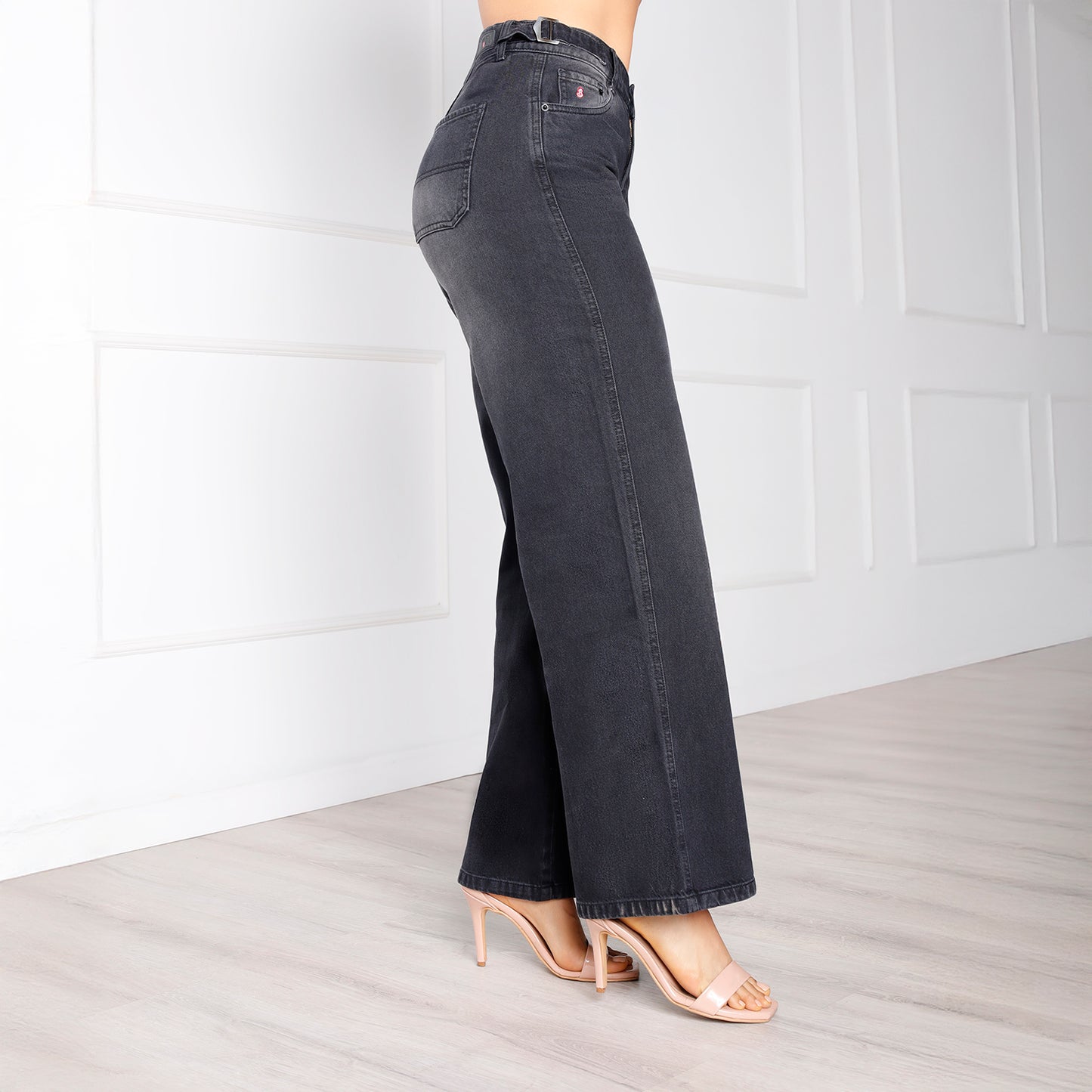 Pantalón Dama Estela Cintura Wide Leg