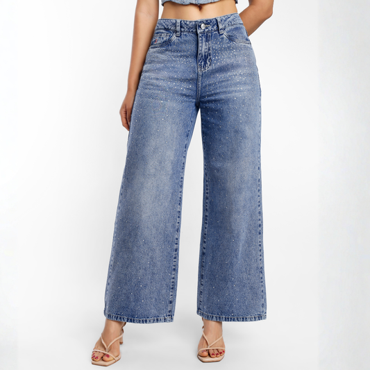 Pantalón Marisol Wide Leg a la Cadera