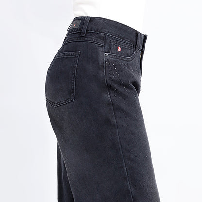 Pantalón Dama Marisol Wide Leg Cadera Carbón (Stone) Focalizado