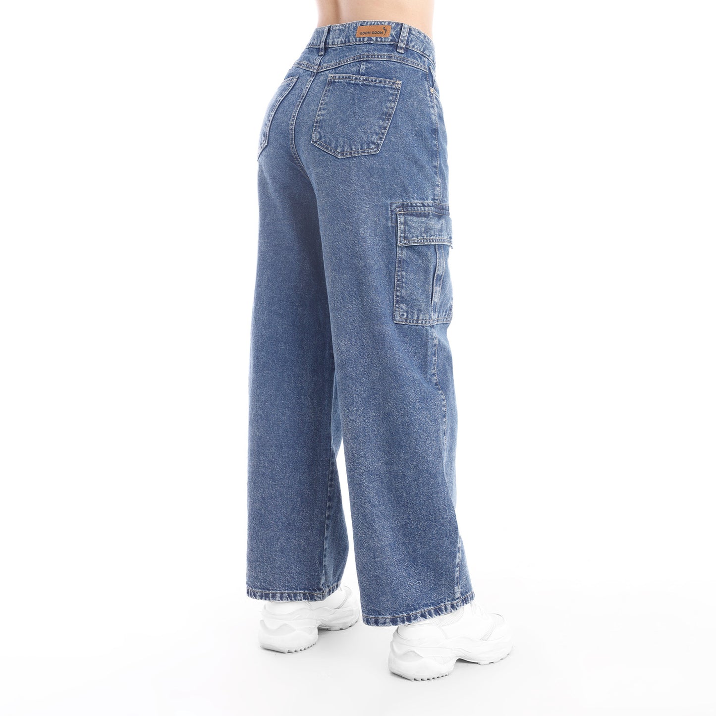 Jean Cintura Culotte Pepper