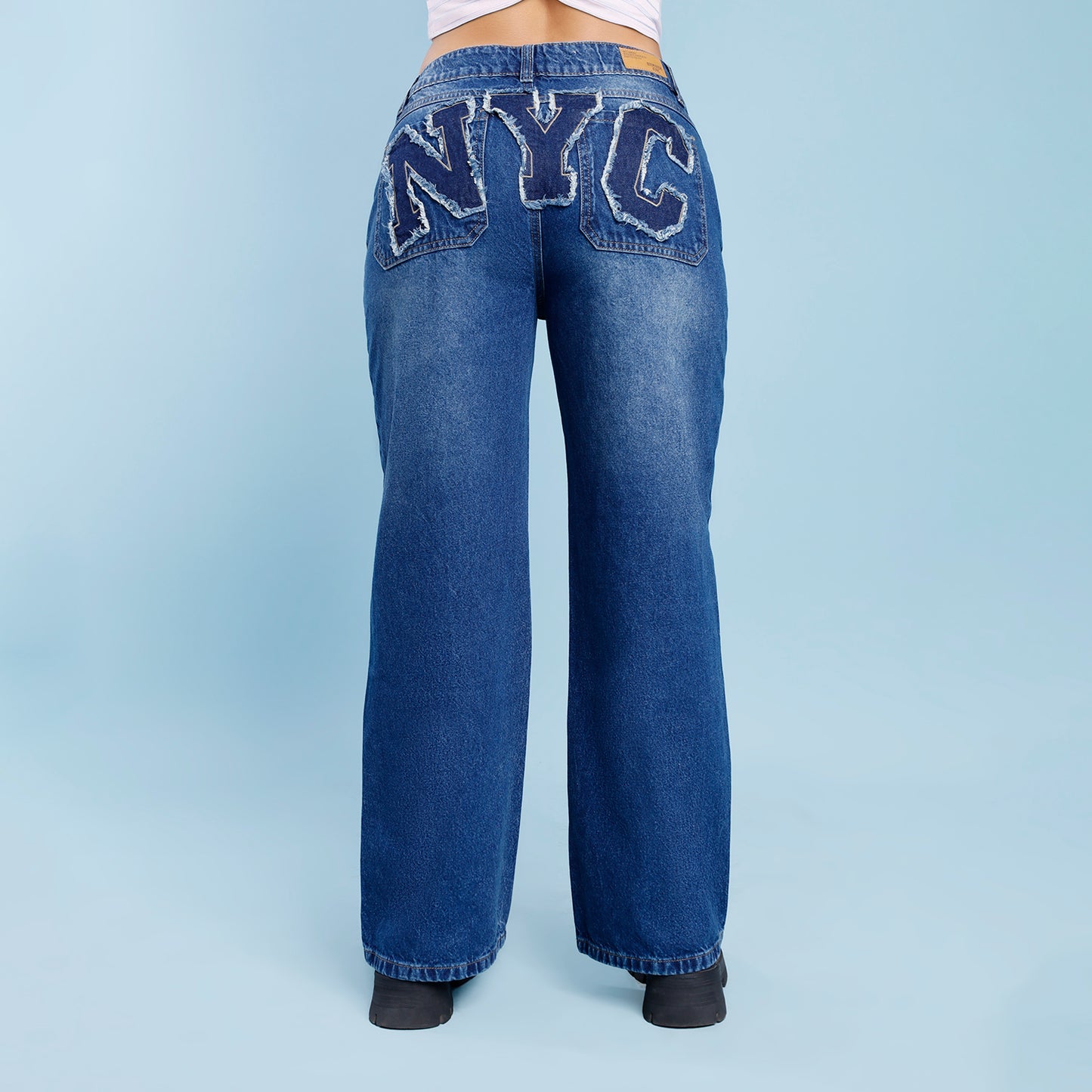 Pantalón Dama Hande Wide Leg