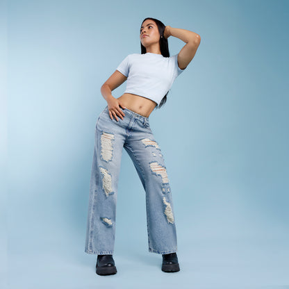 Pantalón Dama Regina Wide Leg