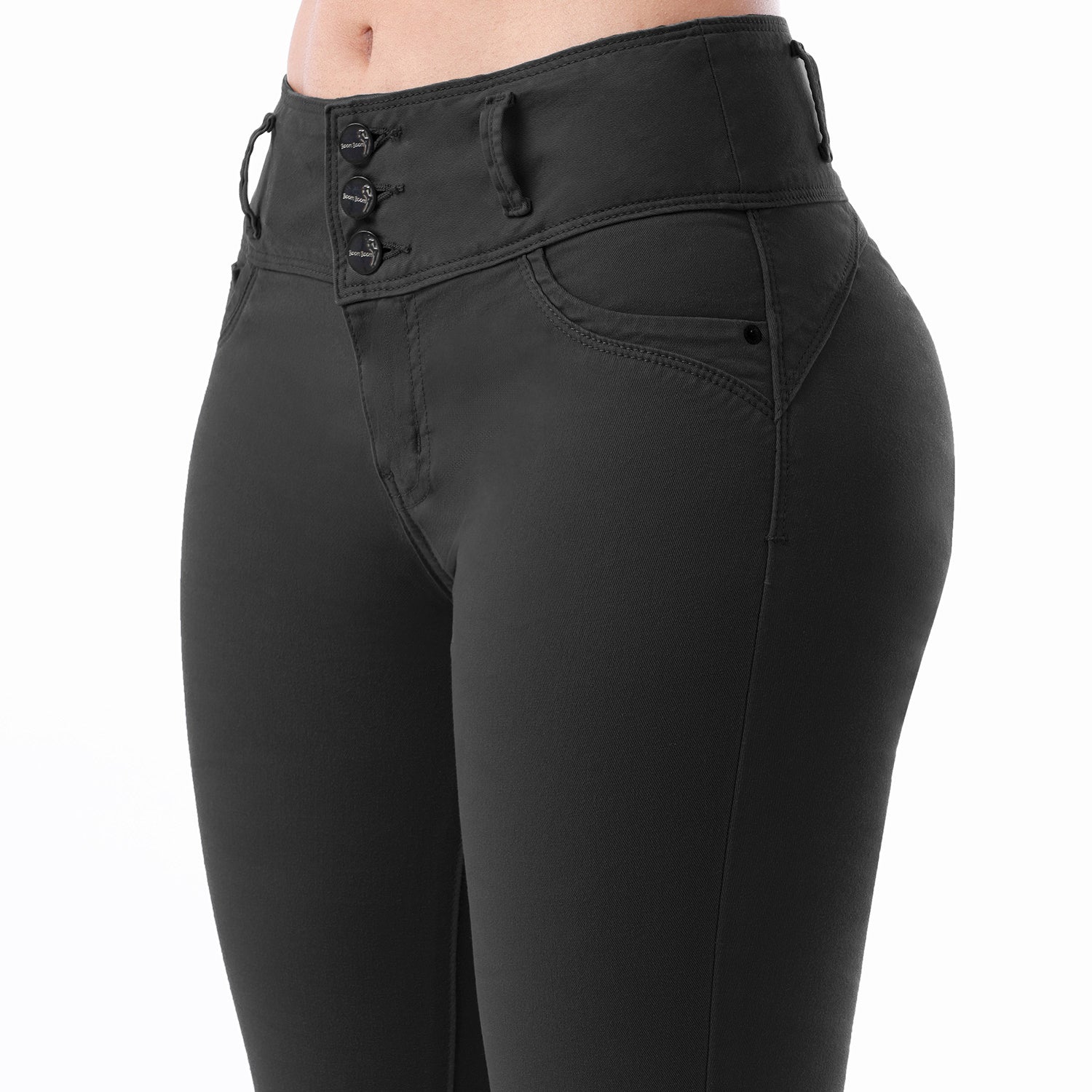 Fashion pantalon de dril negro