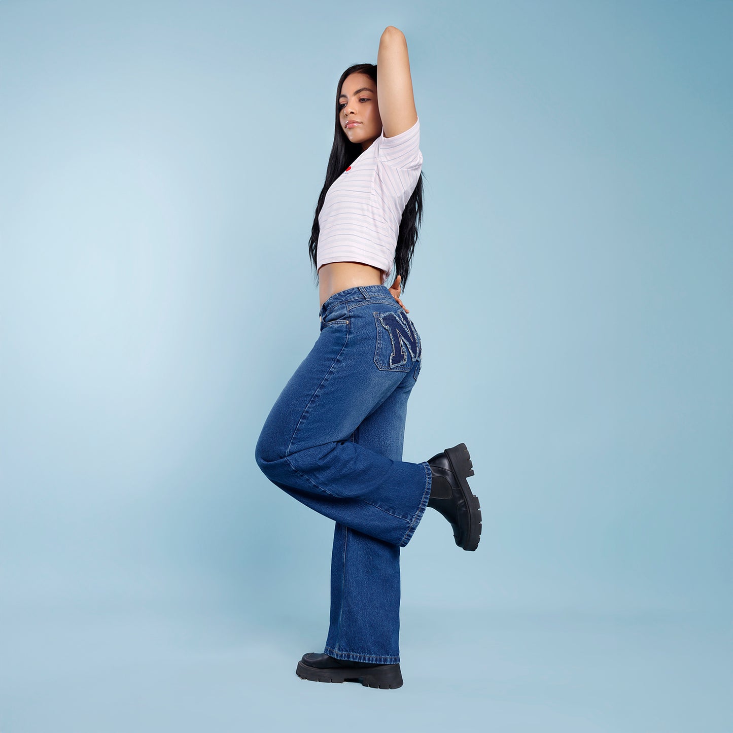 Pantalón Dama Hande Wide Leg