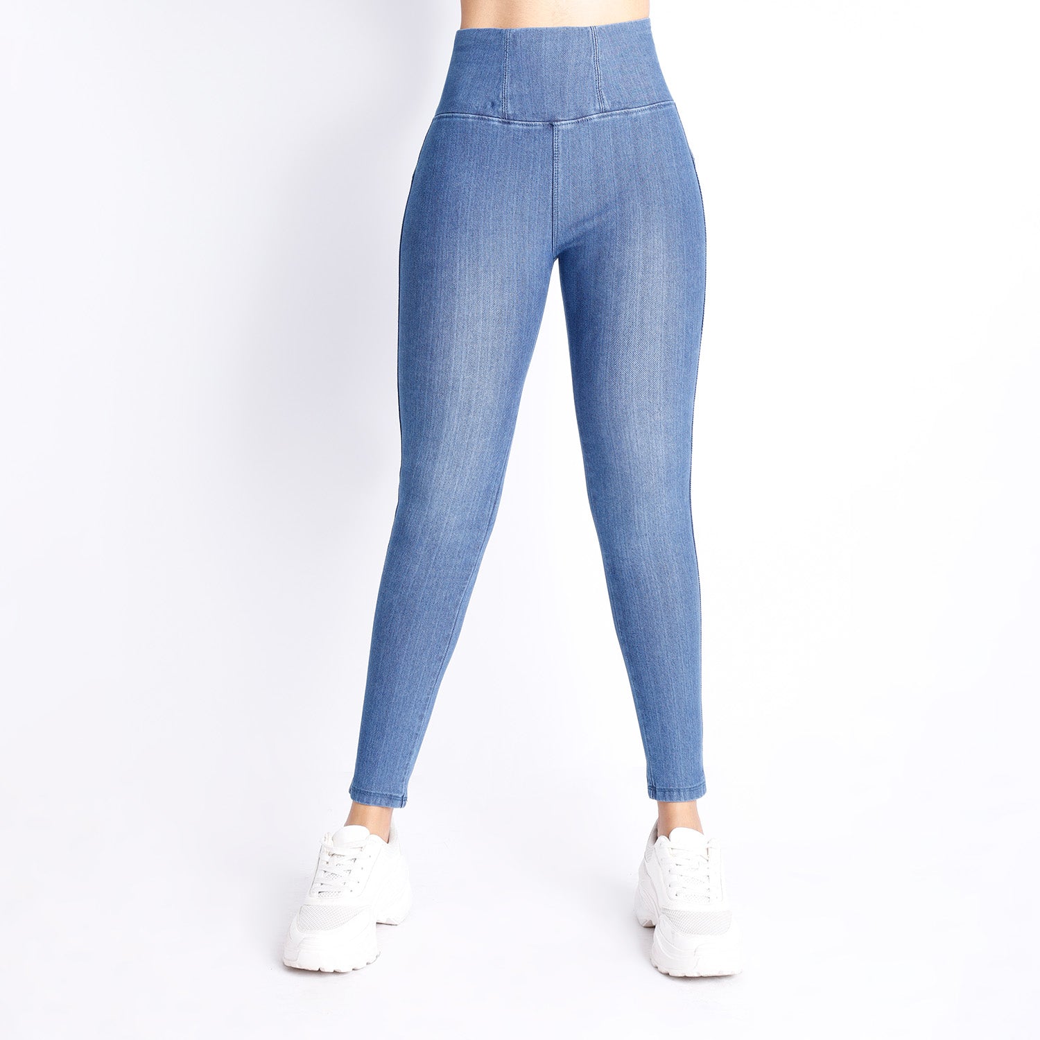 Leggins mujer celeste