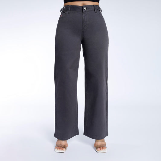 Pantalón Brianna Cintura Wide Leg