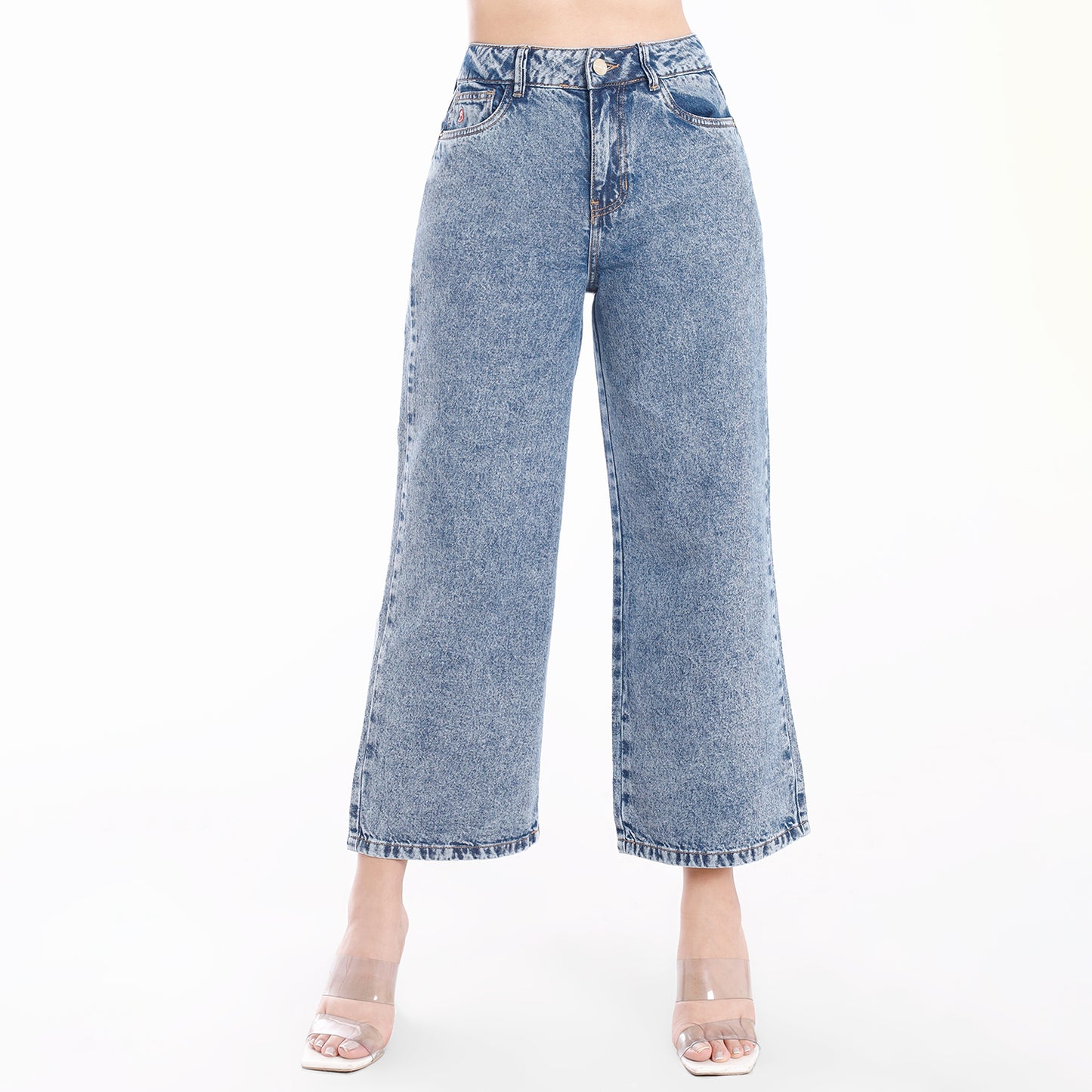 Jean Culotte Mujer Azul