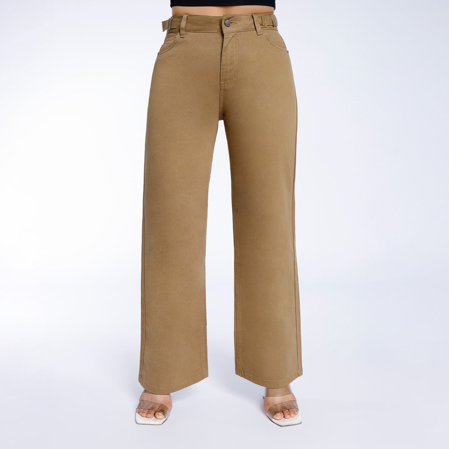 Pantalón Brianna Cintura Wide Leg