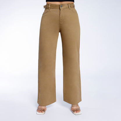 Pantalón Brianna Cintura Wide Leg