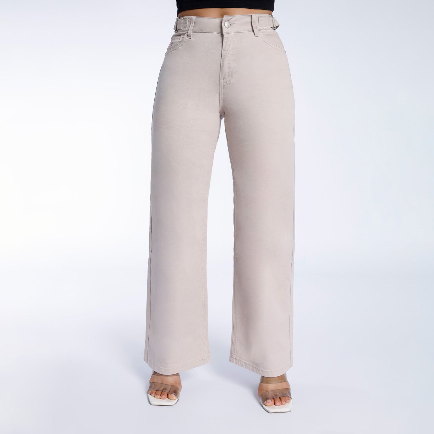 Pantalón Brianna Cintura Wide Leg