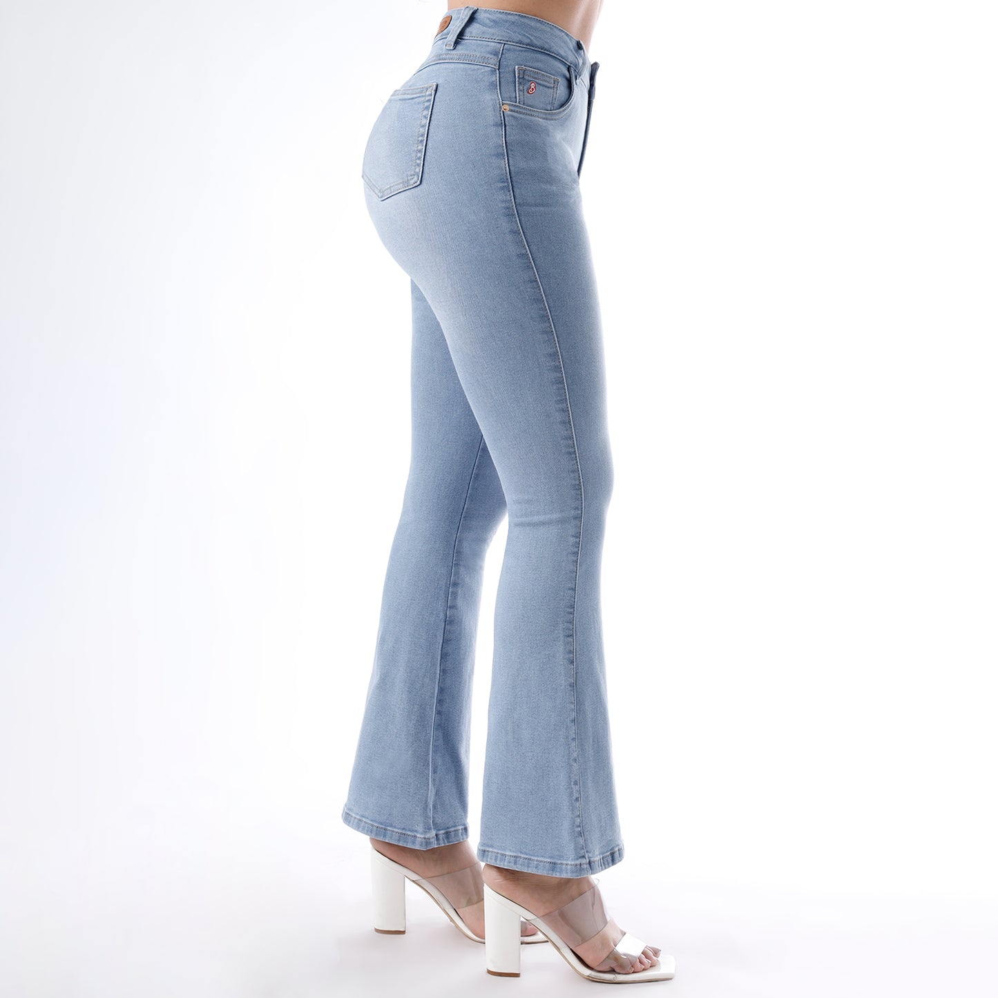 Jean Flare Mujer Diamante