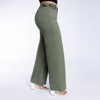 Pantalón Brianna Cintura Wide Leg