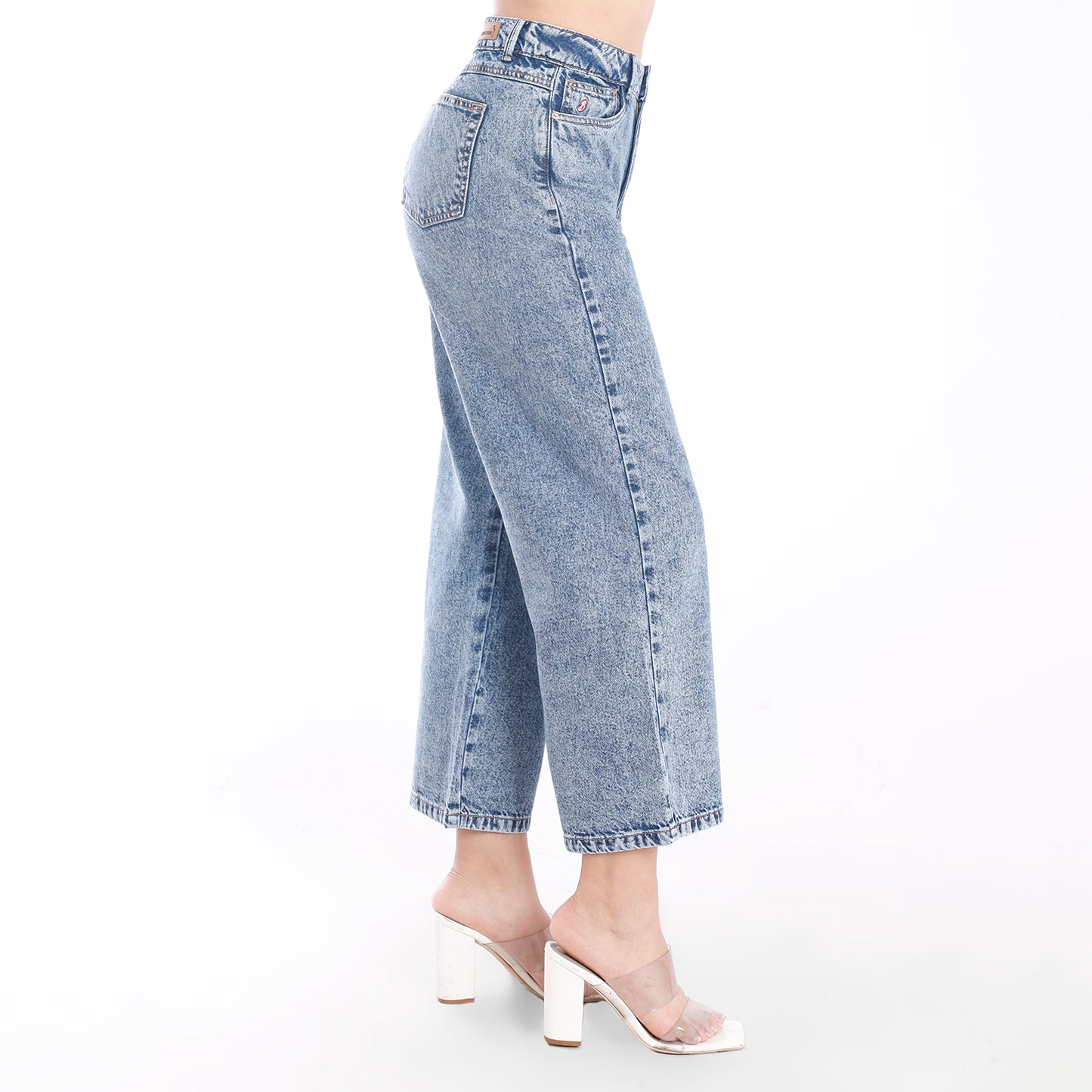 Jean Culotte Mujer Azul