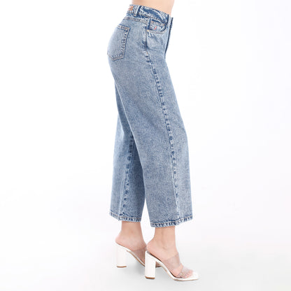 Jean Culotte Mujer Azul