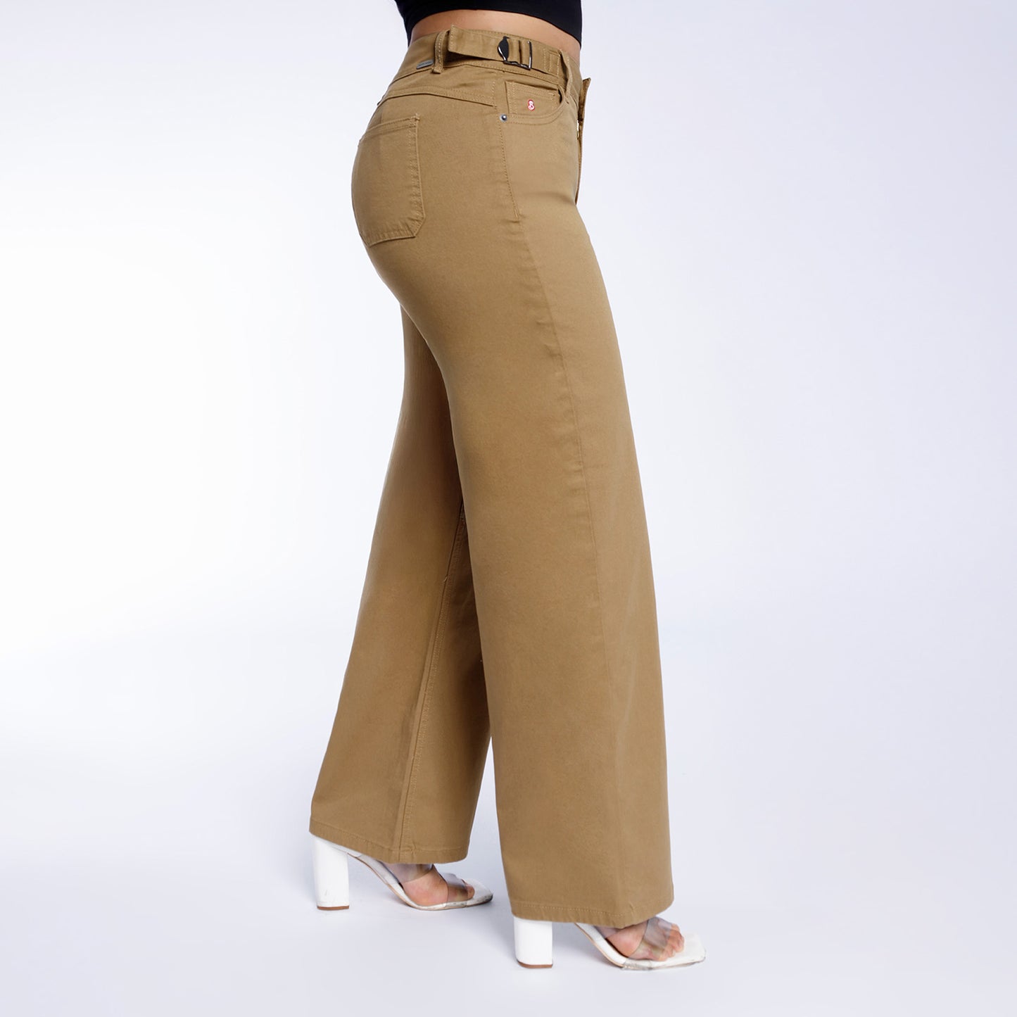 Pantalón Brianna Cintura Wide Leg