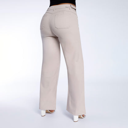 Pantalón Brianna Cintura Wide Leg