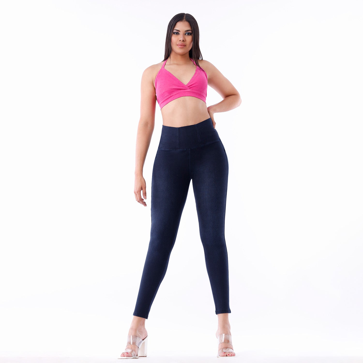 Leggins mujer azul oscuro