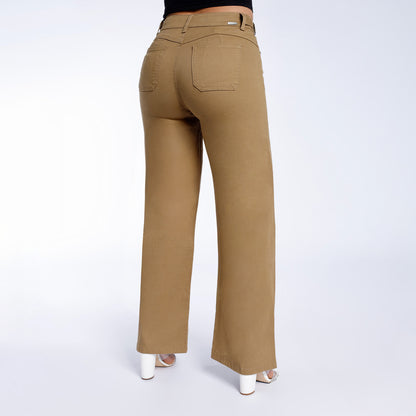 Pantalón Brianna Cintura Wide Leg