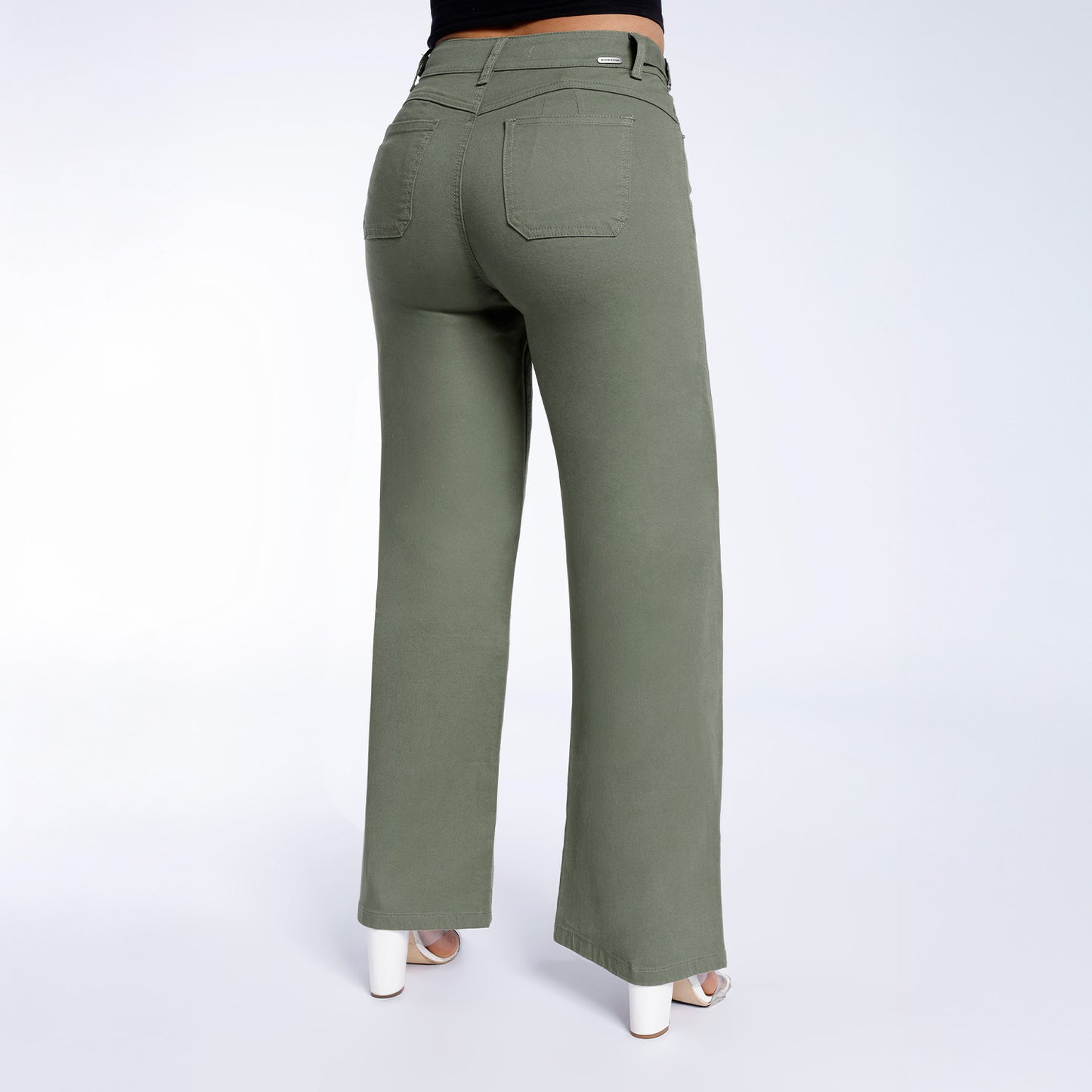 Pantalón Brianna Cintura Wide Leg