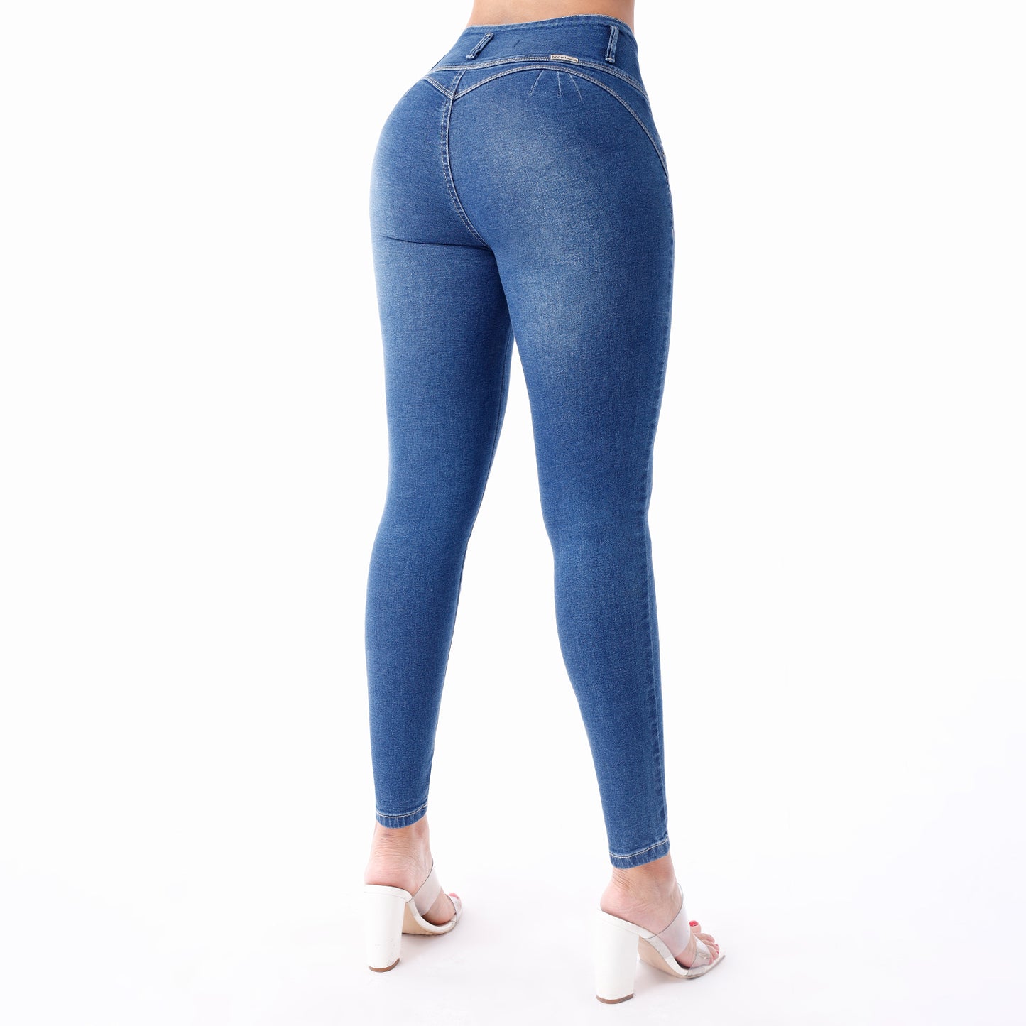 Jeans Push Up Mujer Semimoda Pitillo Cintura Pepper – 221701