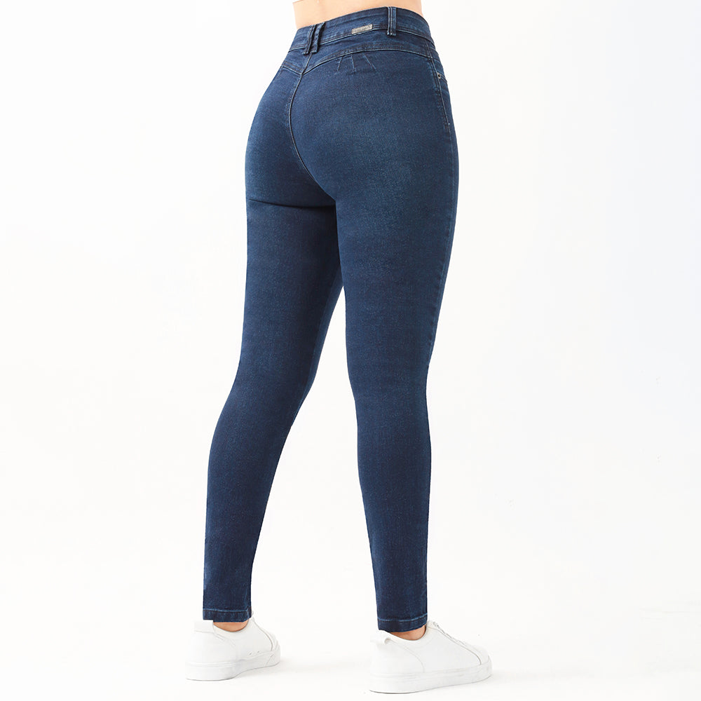 Jeans Push Up Mujer Semimoda Pitillo Cintura Pepper – 220789