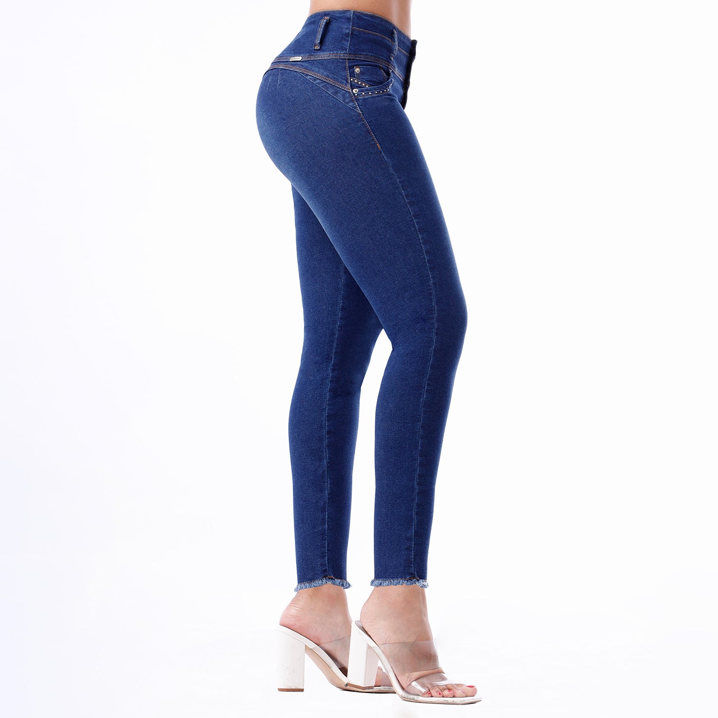 Jeans Push Up Mujer Semimoda Pitillo Tobillero Cintura Pepper – 230187