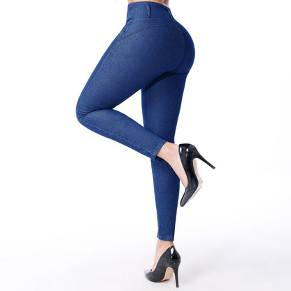 Jeans Push Up Mujer Pitillo Cintura Pepper - 230203